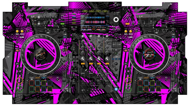 Pioneer DJ XDJ XZ Skin Ridge Pink